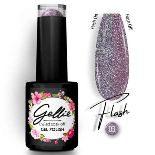 Gellie Ημιμόνιμο Βερνίκι Flash 03 10ml