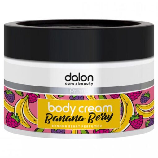 Dalon Prime Body Cream Κρέμα Σώματος Banana Berry 500ml