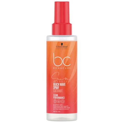 Schwarzkopf Professional BC Sun Protect Beach Wave Spray 150ml - Ζαχαρόνερο για κυματιστό look