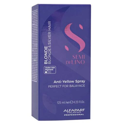 Alfaparf Semi Di Lino Blonde Anti-Yellow Spray 125ml - Image 2