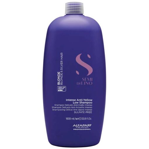 Alfaparf Semi Di Lino Blonde Intense Anti-Yellow Low Shampoo 1000ml