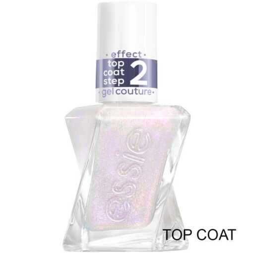 Essie Gel Couture Top Coat 563 Blushed Metal 13.5ml