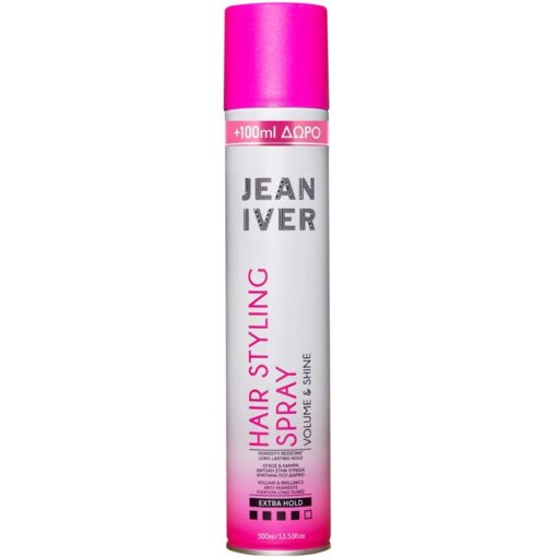 Jean Iver Hairspray Extra Hold 400+100ml