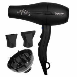 Tecno Dry Επαγγελματικό Σεσουάρ Malice Ionic Black 2200W