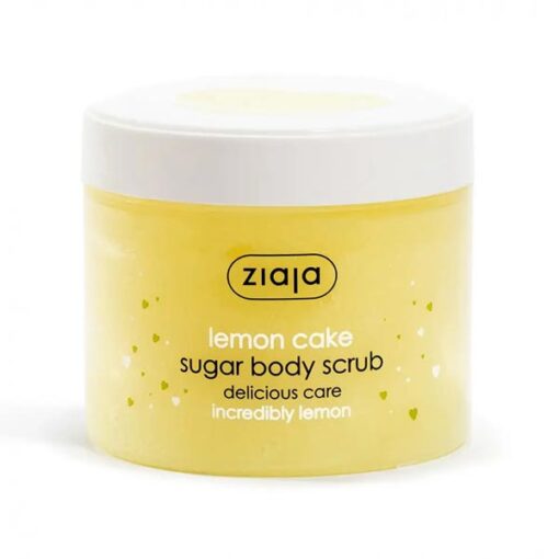 Ziaja Lemon Cake Sugar Body Scrub 300ml