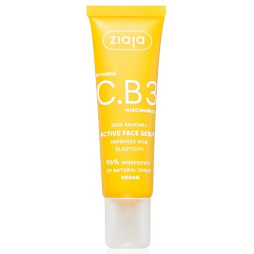 Ziaja Vitamin C.B3 Niacinamide Active Face Serum 30ml