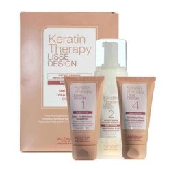 Alfaparf Lisse Design Keratin Therapy Smoothing Treatment Kit (Shampoo 40ml και Mousse 100ml και Mask 40ml)