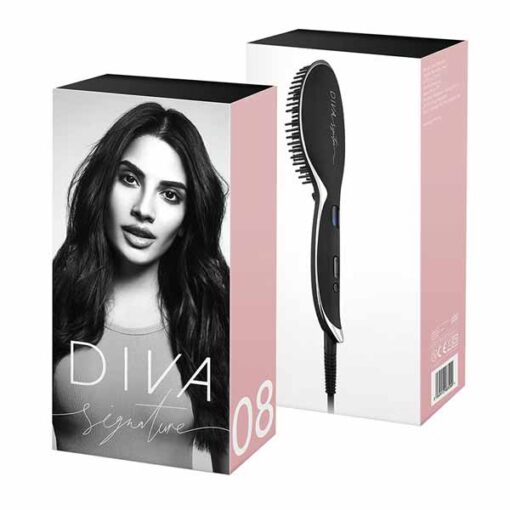 Diva Signature Smoothing Brush Επαγγελματική Ηλεκτρική Βούρτσα - Image 2
