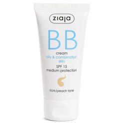 Ziaja BB Cream Oily / Combination Skin Dark / Peach Tone SPF 15 50ml