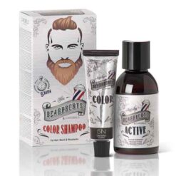 Beardburys Color Shampoo 5N Καστανό Ανοιχτό - Ανδρικό χρωμοσαμπουάν για φυσικό αποτέλεσμα