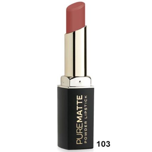Golden Rose Pure Matte Powder Lipstick - Όλες οι Αποχρώσεις - Image 4
