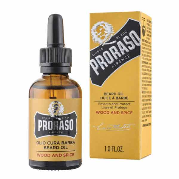Proraso Wood and Spice Beard Oil 30ml