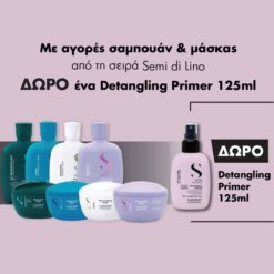 ΠΡΟΣΦΟΡΑ Alfaparf Semi di Lino Σαμπουάν 250ml & Μάσκα 200ml + ΔΩΡΟ Ξεμπερδευτικό Spray 125ml