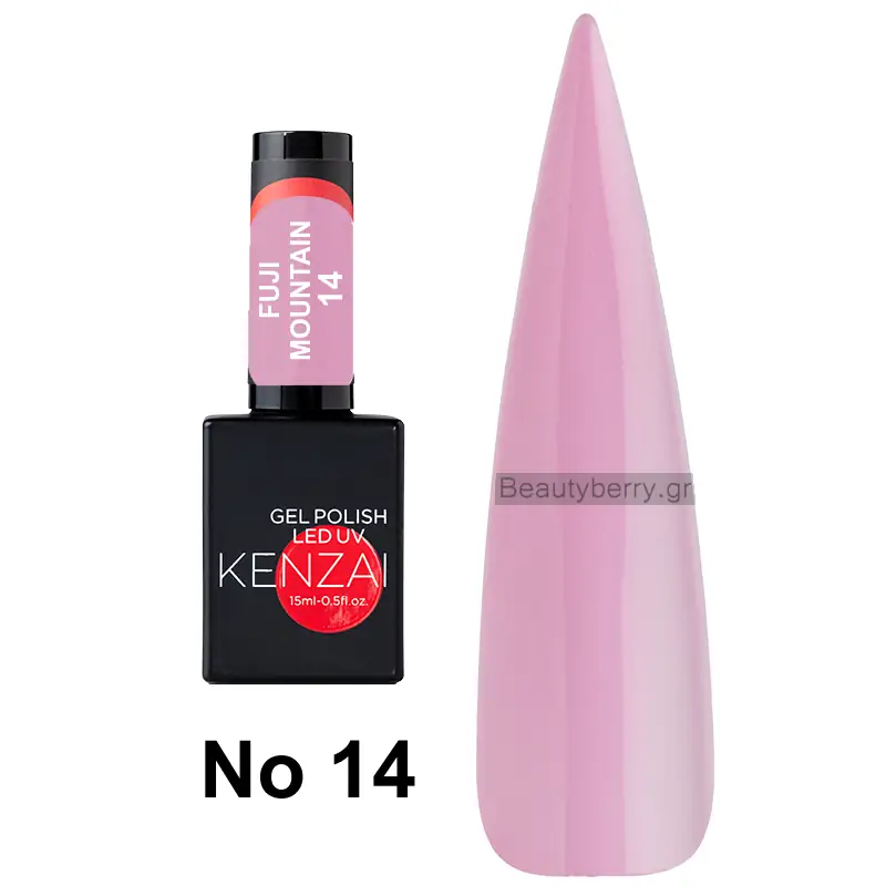 Kenzai UV Gel Nail Polish No 14 Fuji Mountain 15ml