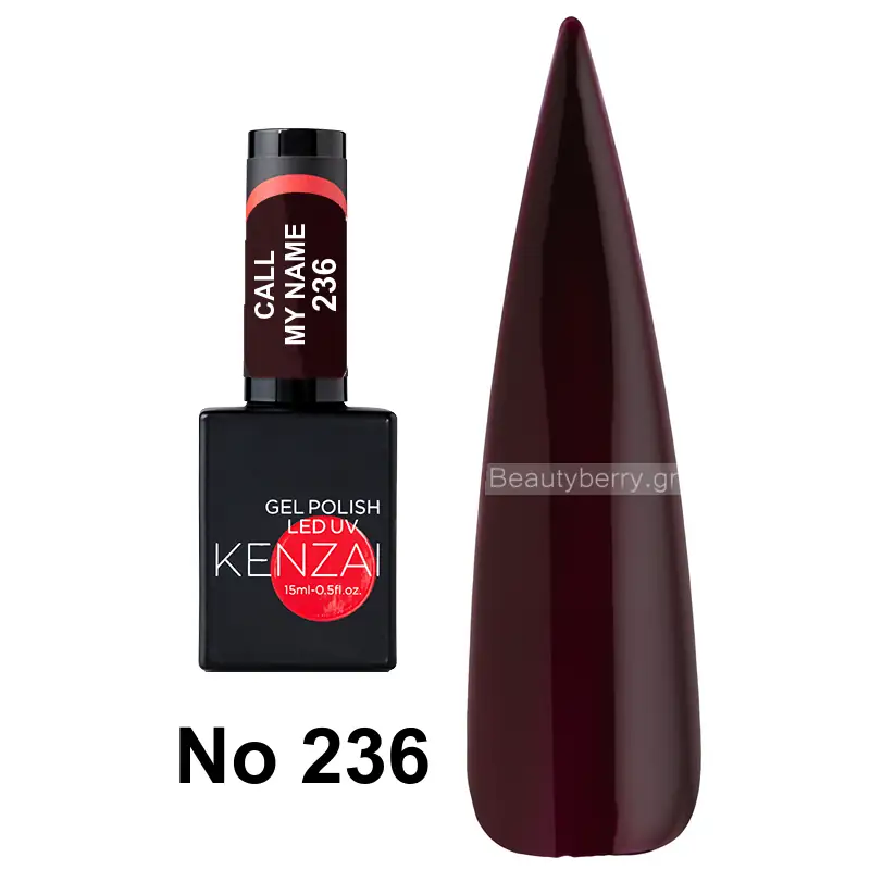 Kenzai UV Gel Nail Polish No 236 Call My Name 15ml