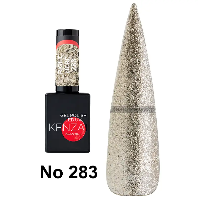 Kenzai UV Gel Nail Polish No 283 Right Here 15ml