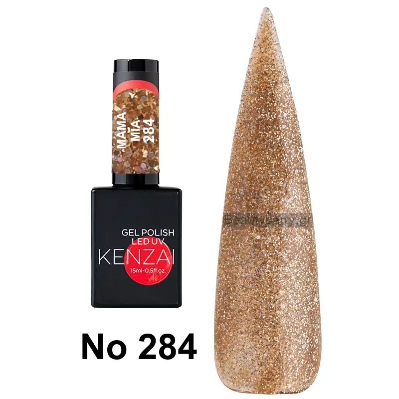Kenzai UV Gel Nail Polish No 284 Mama Mia 15ml
