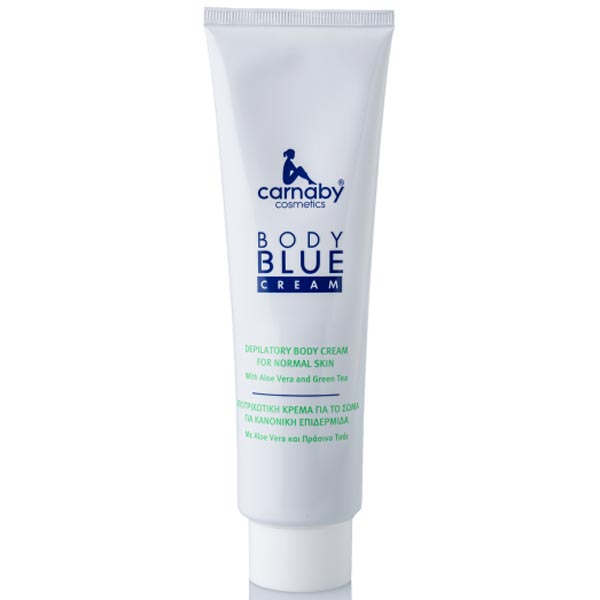 Carnaby Body Blue Cream Normal 150ml - Αποτριχωτική Κρέμα Σώματος για Κανονικές Επιδερμίδες - Image 2