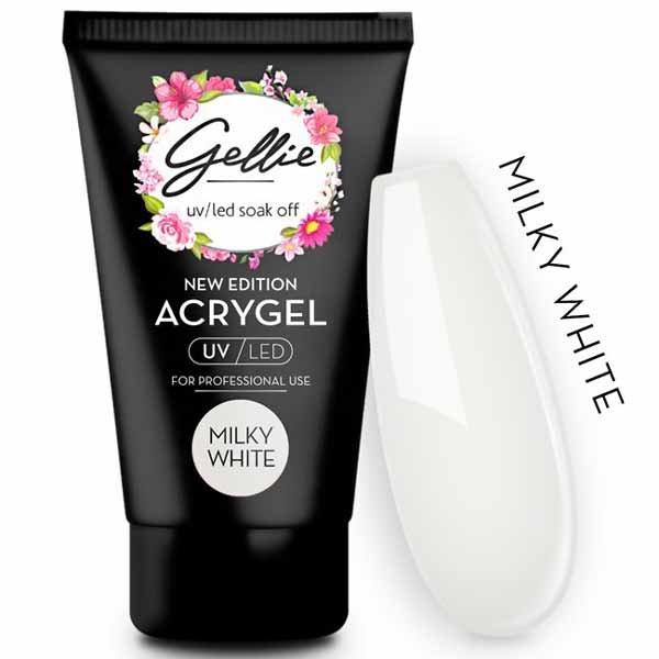 Gellie Acrygel Milky White 30ml