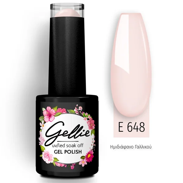 Gellie Ημιμόνιμο Βερνίκι Classic E 648 10ml