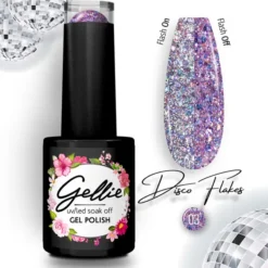 Gellie Ημιμόνιμο Βερνίκι Disco Flakes 03 10ml