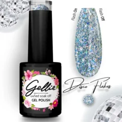 Gellie Ημιμόνιμο Βερνίκι Disco Flakes 04 10ml