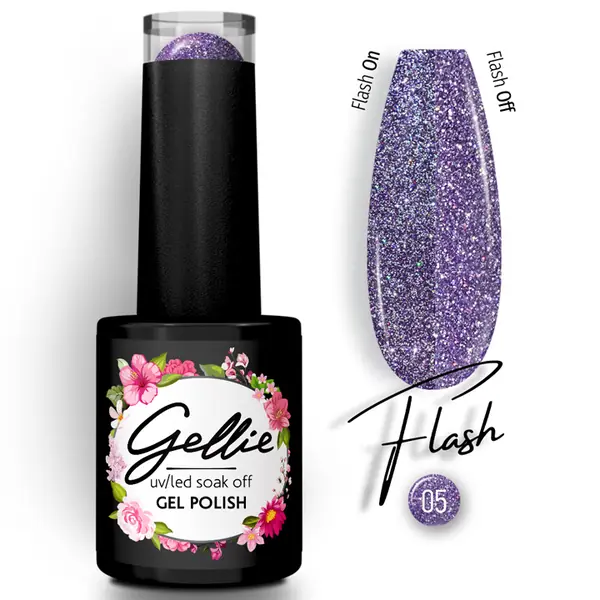Gellie Ημιμόνιμο Βερνίκι Flash 05 10ml