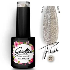 Gellie Ημιμόνιμο Βερνίκι Flash 34 10ml