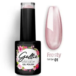 Gellie Ημιμόνιμο Βερνίκι Frosty Cat Eye 01 10ml