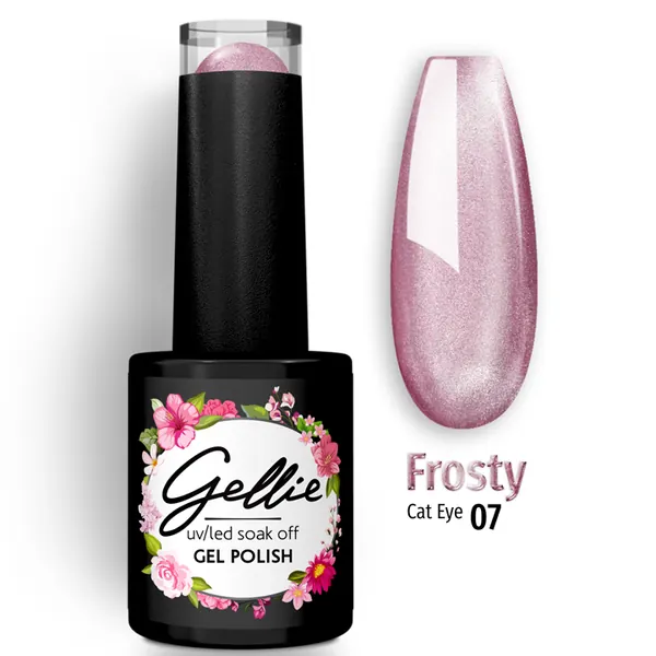 Gellie Ημιμόνιμο Βερνίκι Frosty Cat Eye 07 10ml
