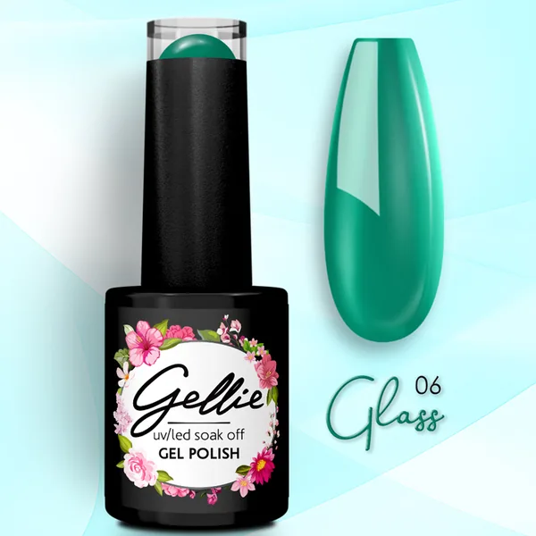 Gellie Ημιμόνιμο Βερνίκι Glass 06 10ml