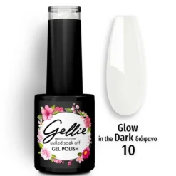 Gellie Ημιμόνιμο Βερνίκι Glow in the Dark 10 10ml