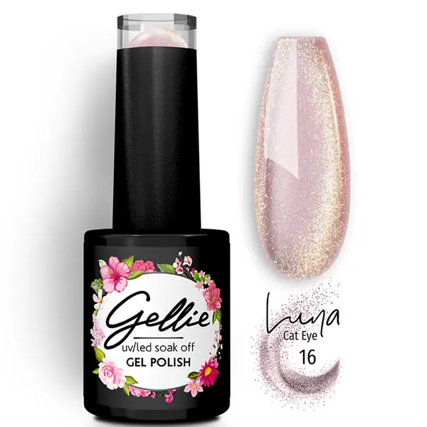 Gellie Ημιμόνιμο Βερνίκι Luna Cat Eye 16 10ml