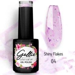 Gellie Ημιμόνιμο Βερνίκι Shiny Flakes 04 10ml