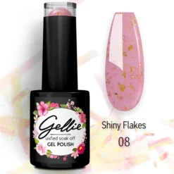 Gellie Ημιμόνιμο Βερνίκι Shiny Flakes 08 10ml
