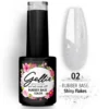 Gellie Rubber Base Shiny Flakes 02