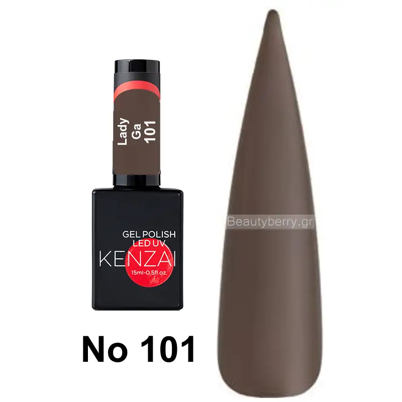 Kenzai UV Gel Nail Polish No 101 Lady Ga 15ml