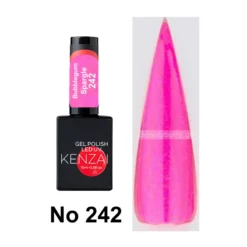 Kenzai UV Gel Nail Polish No 242 Bubblegum Spargle 15ml