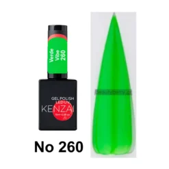 Kenzai UV Gel Nail Polish No 260 Verde Vibe 15ml