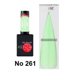 Kenzai UV Gel Nail Polish No 261 Aigina Pistachio 15ml