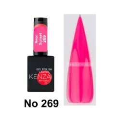 Kenzai UV Gel Nail Polish No 269 Neon Sunset 15ml