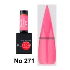 Kenzai UV Gel Nail Polish No 271 Electric Flamingo 15ml