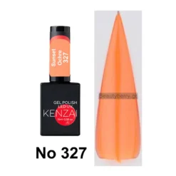 Kenzai UV Gel Nail Polish No 327 Sunset Ochre 15ml