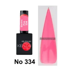 Kenzai UV Gel Nail Polish No 334 Electric Pink 15ml