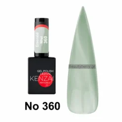 Kenzai UV Gel Nail Polish No 360 Emerald Mist 15ml