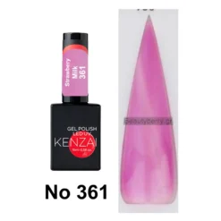 Kenzai UV Gel Nail Polish No 361 Strawbery Milk 15ml