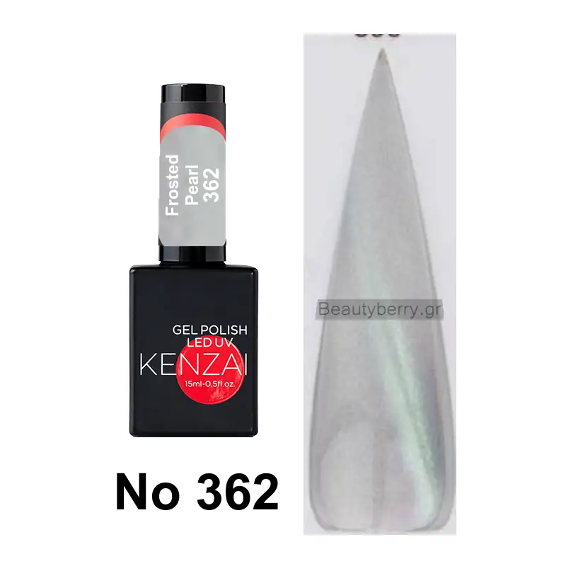 Kenzai UV Gel Nail Polish No 362 Frosted Pearl 15ml