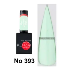 Kenzai UV Gel Nail Polish No 393 Mint Can Win 15ml