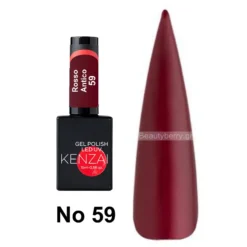 Kenzai UV Gel Nail Polish No 59 Rosso Antico 15ml