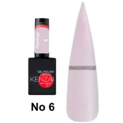Kenzai UV Gel Nail Polish No 6 Flamingo 15ml